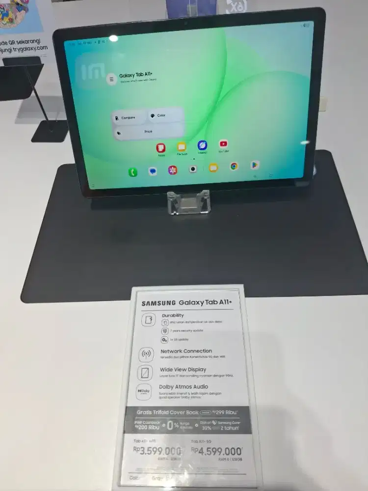 Promo cicilan samsung Tab A11 plus wifi celluler