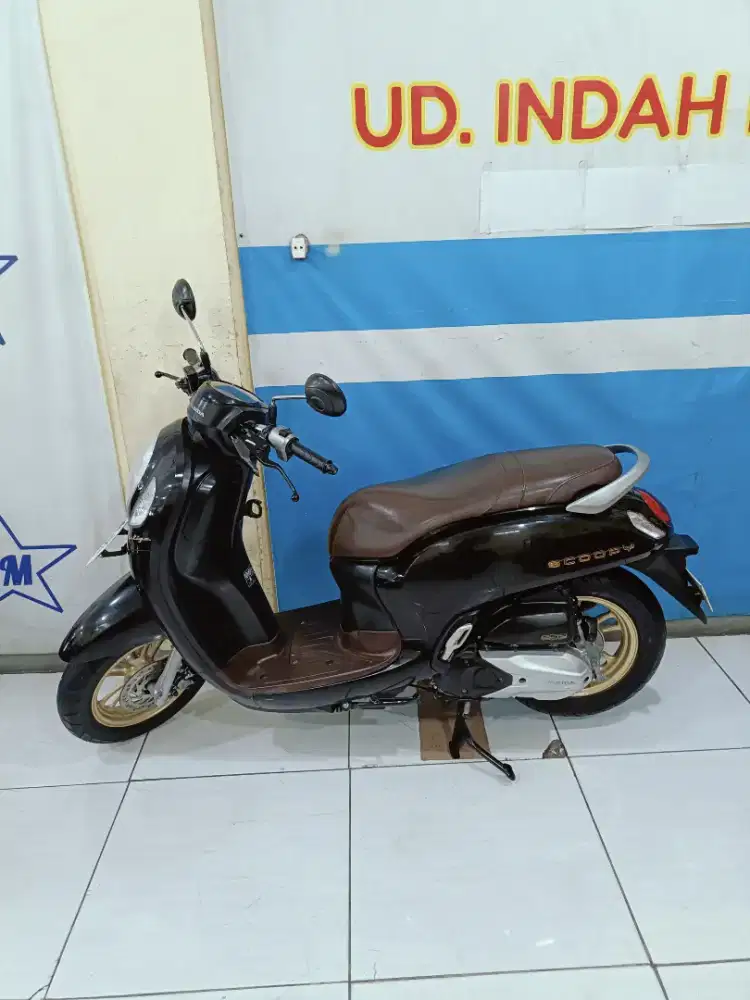 SCOOPY ESP STYLISH PRESTIGE KEYLLES 2021 PLAT PANJANG