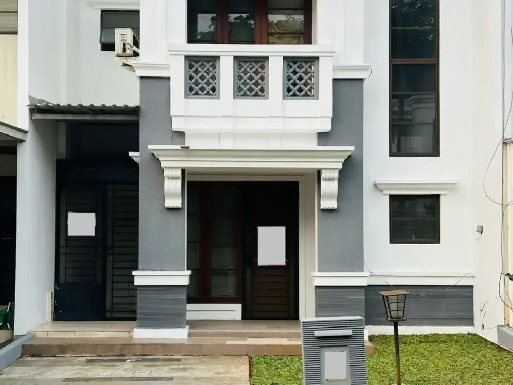 Disewakan Rumah 2 Lantai Semi Furnished Di Cluster Vineyard The Green BSD