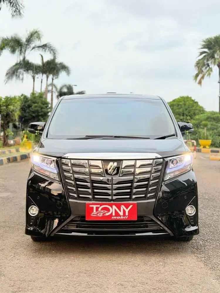 Toyota Alphard G ATPM DP 10jt Saja 2017 Hitam