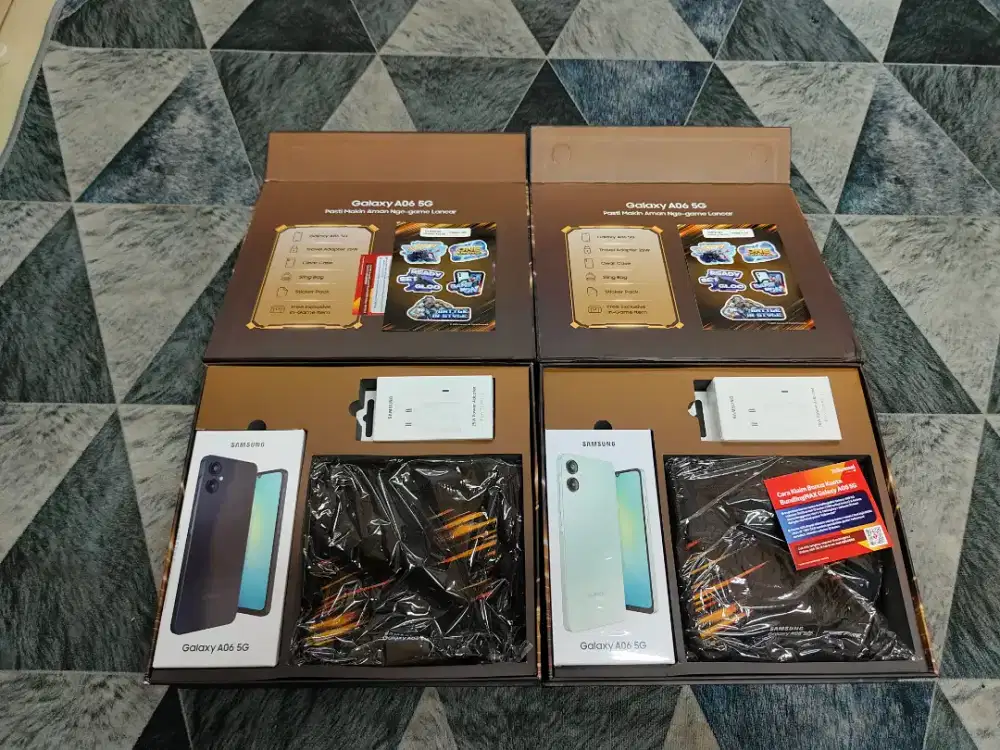 PROMO SAMSUNG GALAXY A06 5G 6/128 NEW GARANSI RESMI
