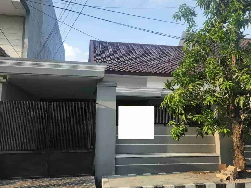 Dijual Rumah 1,5 Lantai Kutisari Indah Surabaya Selatan Siap Huni Luas 279 Meter