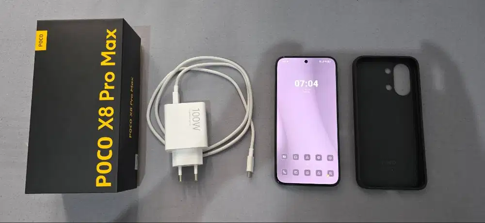 poco x8 pro max 512gb black bandung