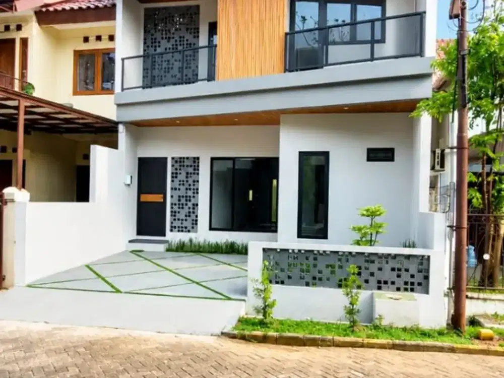 Rumah Cantik 2,5 Lantai Graha Raya Tangerang Selatan – 4 KT, SHM, Siap Huni! (im)