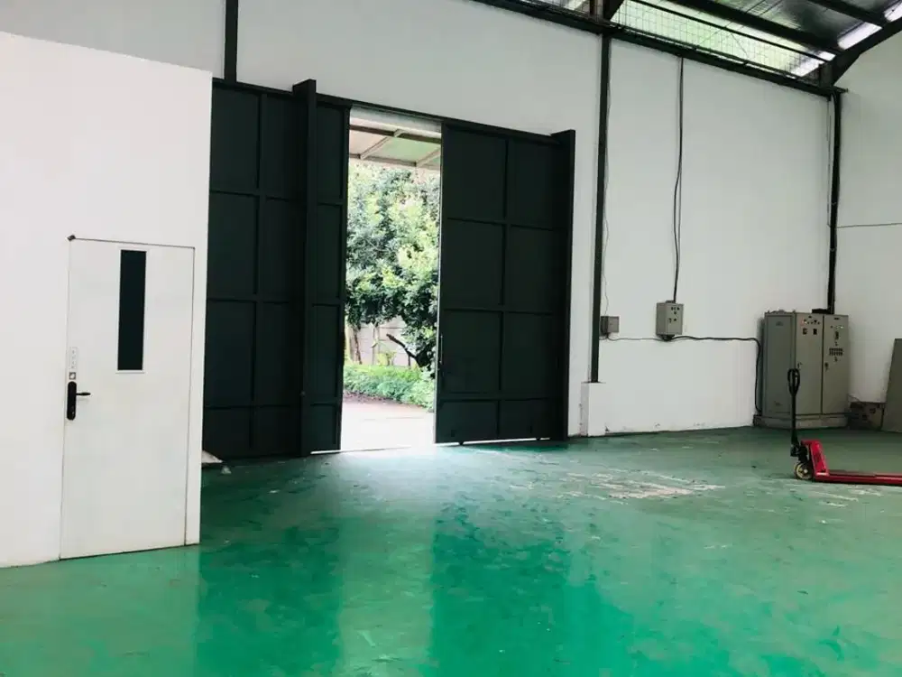 Gudang Rapih Siap Huni Luas 1200M2 Lokasi Bogor