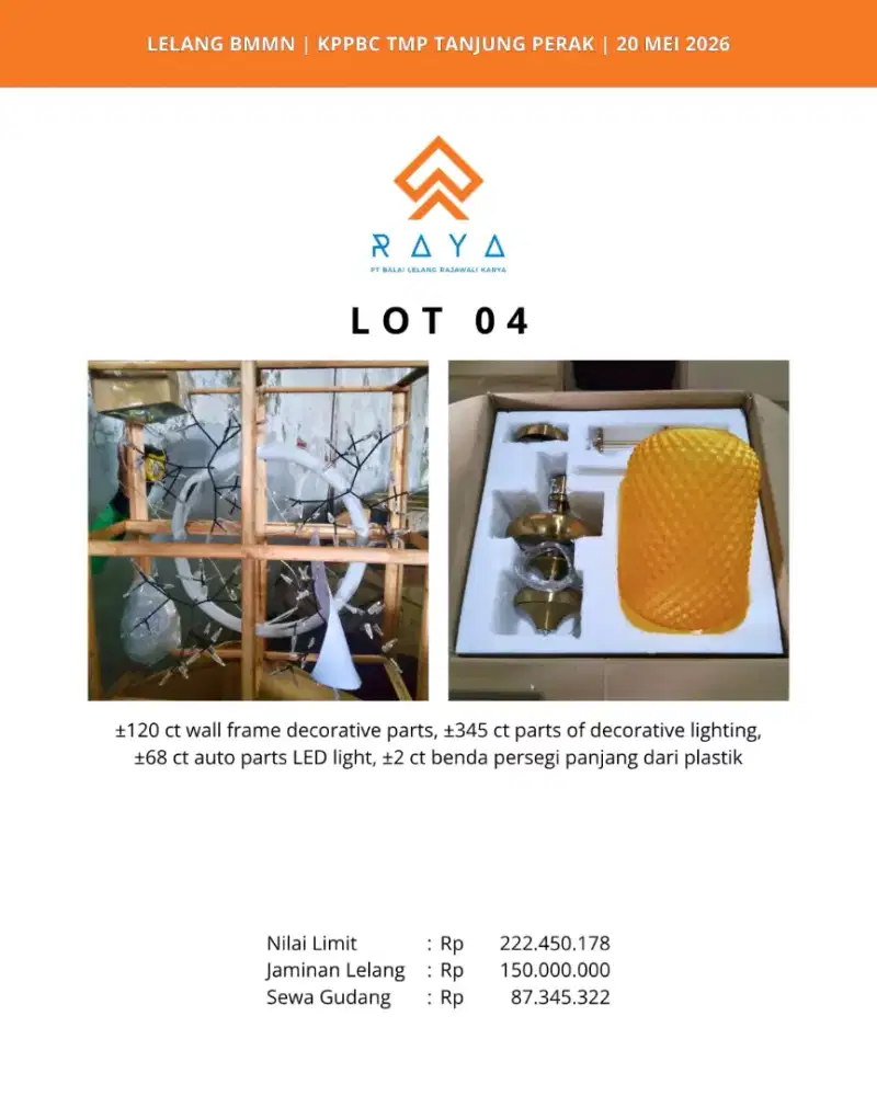 AUTO PARTS LED LIGHT, WALL FRAME & LIGHTING DECORATIVE PARTS,