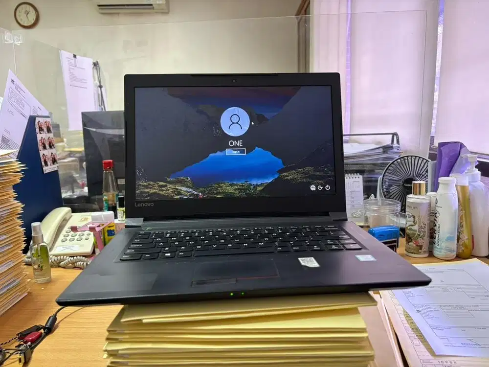 Laptop Lenovo Core i5 gen7 HDD 1tb Ram 4gb normal lancar