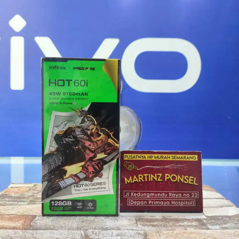 Infinix hot 60i 6/128 new