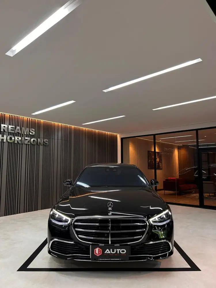 Mercedes Benz S450 2023 Hitam S450L AT Mercy ATPM Km13rb B1TV mdl 2022