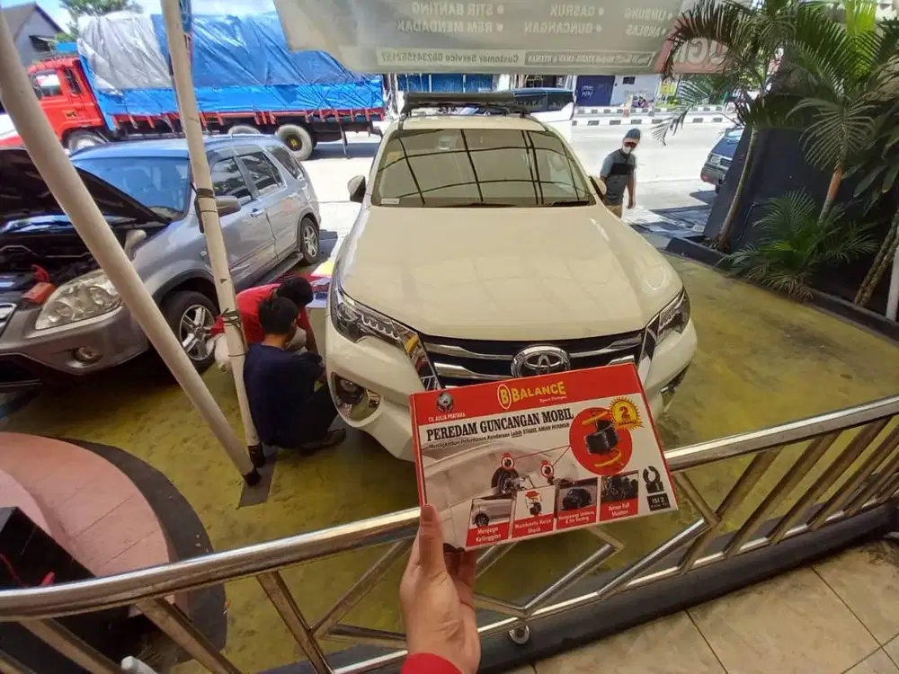 ANTI JEDUG Mobil di Jln Berlubang, psang Balance Spring Buffer LAMPUNG