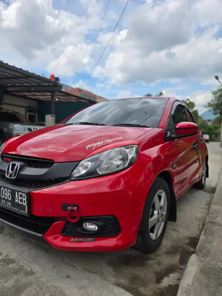 Brio matic 2016
Mobil bagus
Mesin bagus