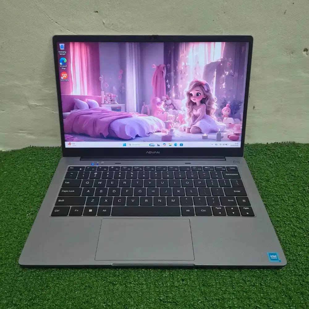 Laptop Advan Tbook 1405 N100 8/128 Body Lecet Pemakaian Aja
