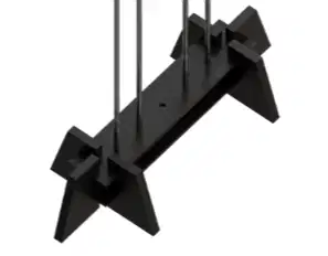 Tatakan Pataka 5 Tiang 145x45x40