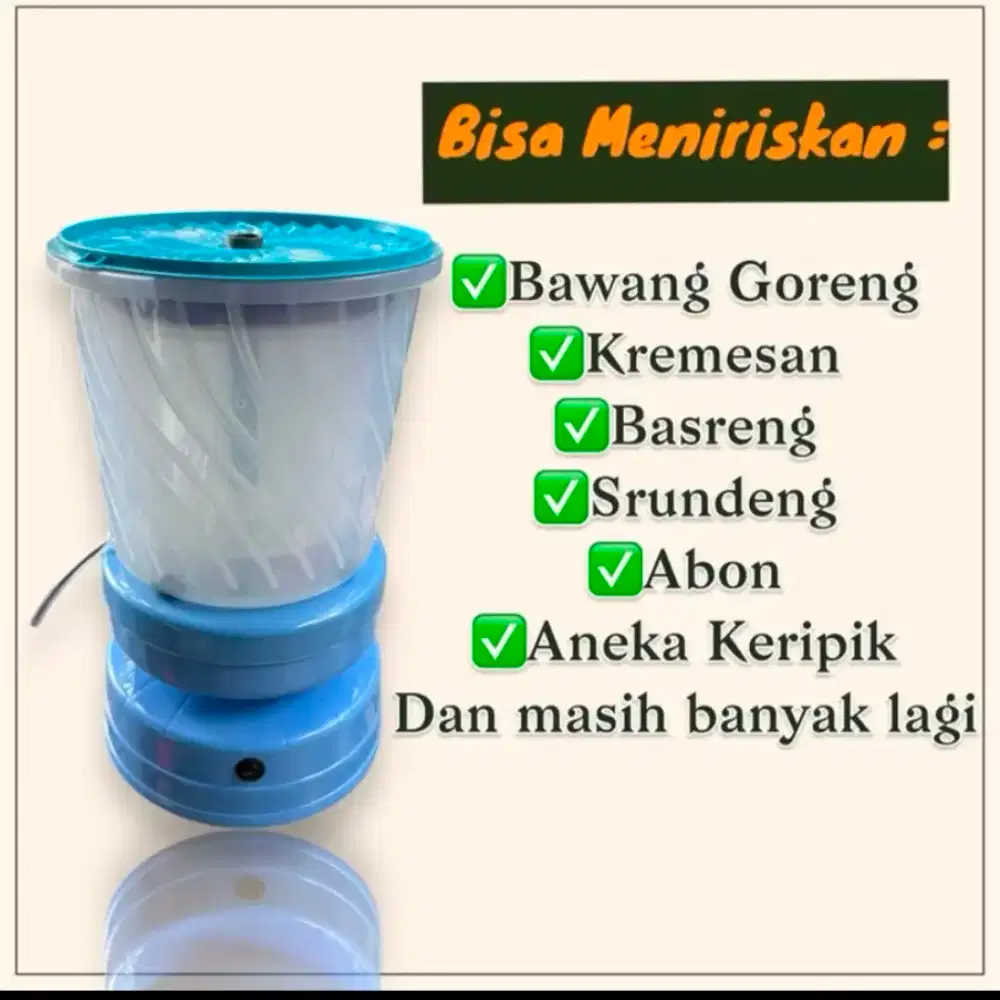 Peniris/penyaring minyak