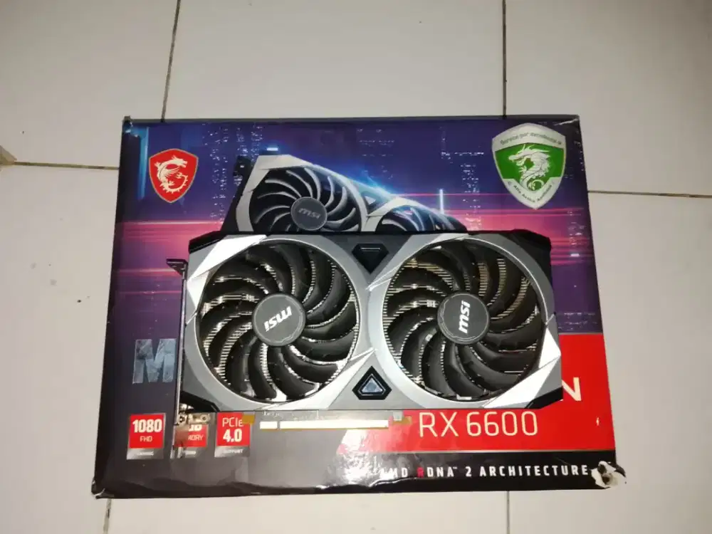 Rx 6600 amd MSI