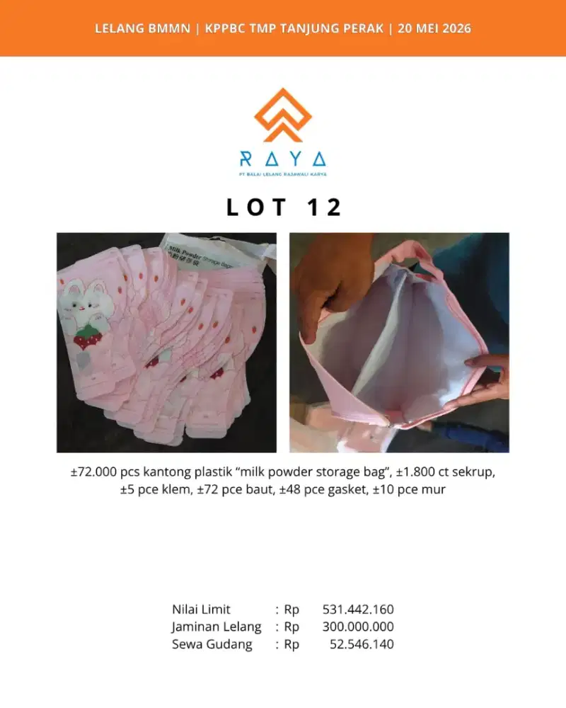 MILK POWDER STORAGE BAG DLL