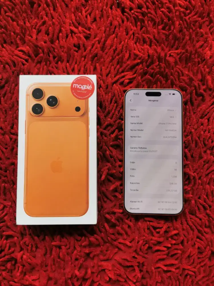 Iphone 17 Pro Max 256gb iBox
