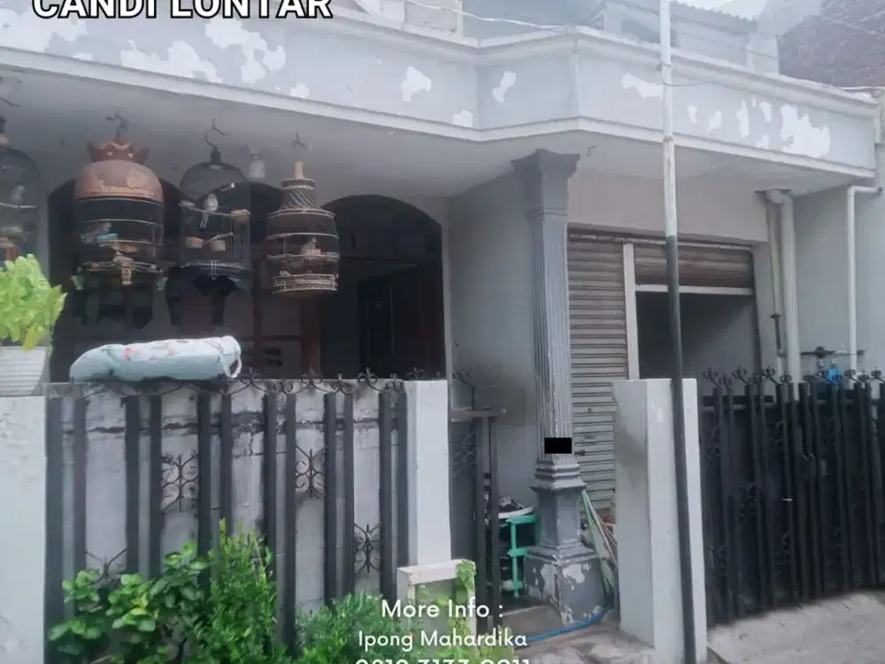 Rumah Surabaya Barat Candi Lontar – SHM, 3KT