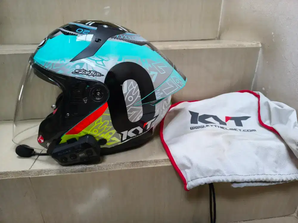 Helm kyt ttr jet motif Denis fogia