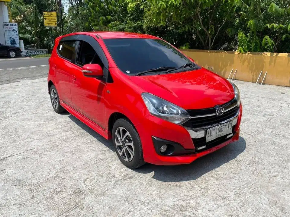 Daihatsu Ayla 1.2 R 2017 sri bisa tukar tambah sekoto badas kediri