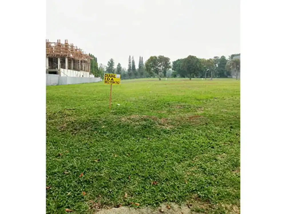 Tanah Paramount Hill Golf, Gading Serpong, Luas 735m3
