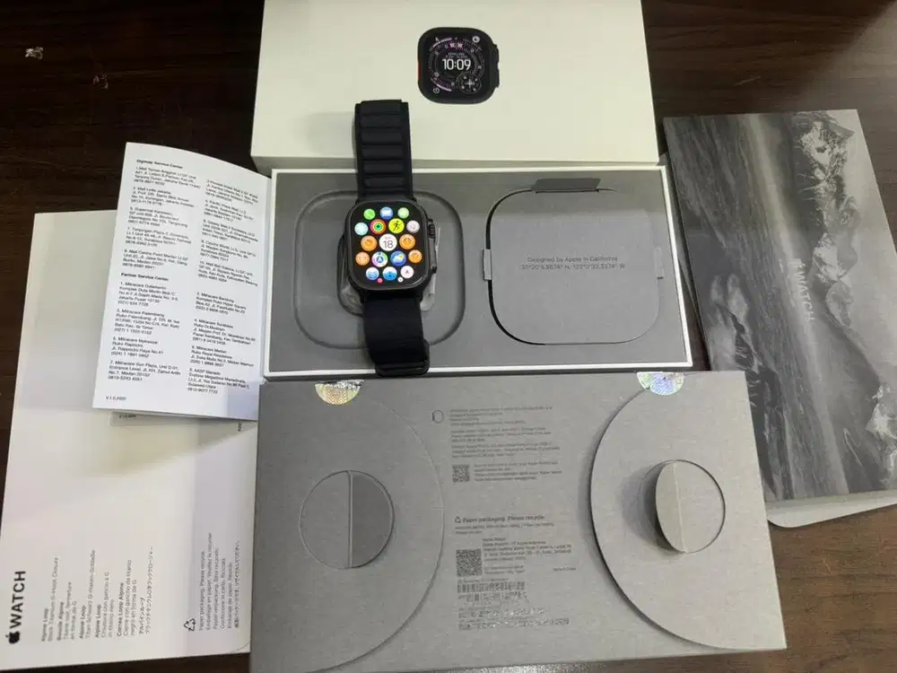 Iwatch ultra 3 full black garansi resmi