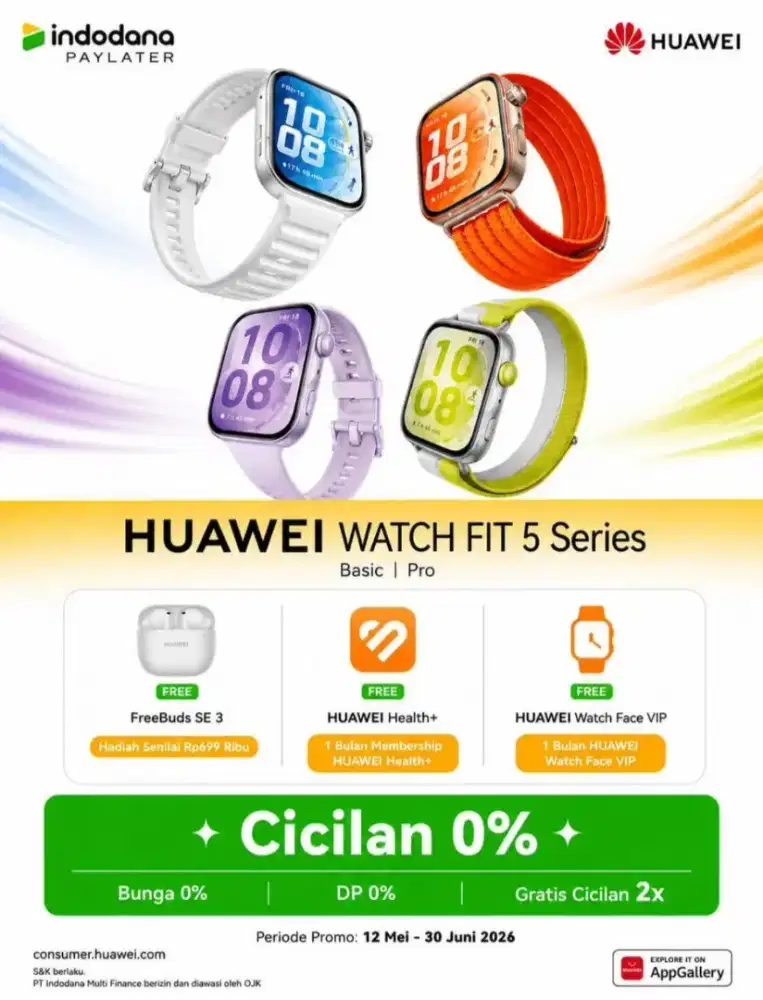 Huawei FIT 5 dan FIT 5 PRO New