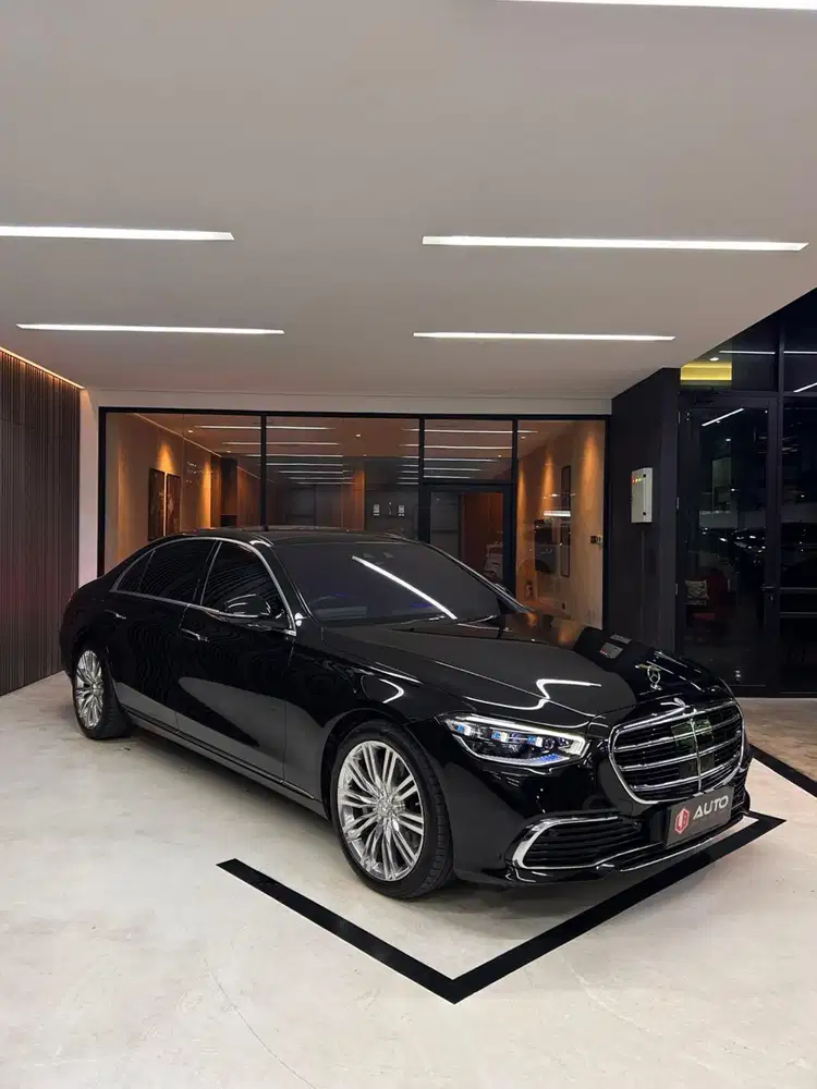 Mercedes Benz S450 2022 Hitam S450L AT Mercy B1288UD Km12rb Nik 2021