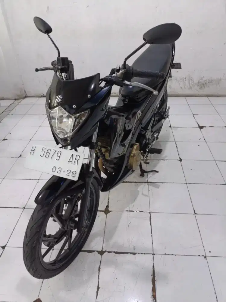 satria Fu thn 2014 hitam