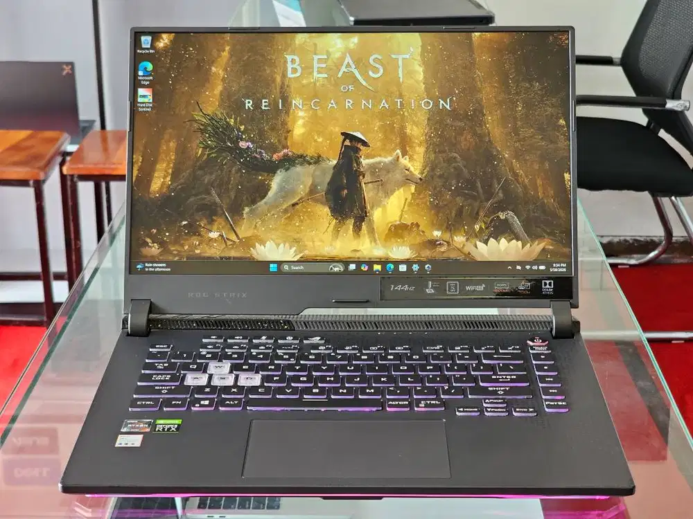 ASUS ROG Strix G15 G513RC AMD Ryzen 7 6800HS Ram 16 GB SSD 512 GB