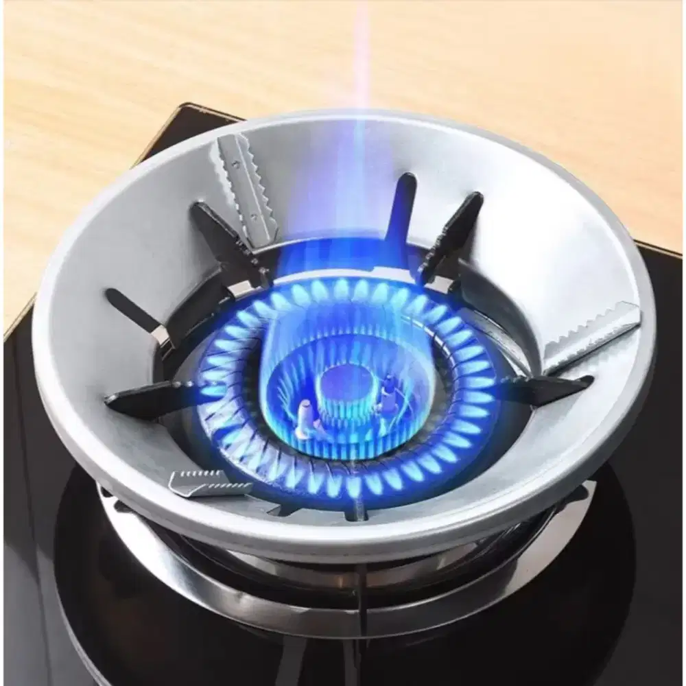 TATAKAN KOMPOR GAS ANTI ANGIN BULAT / NAMPAN DUDUKAN KAKI KOMPOR GAS