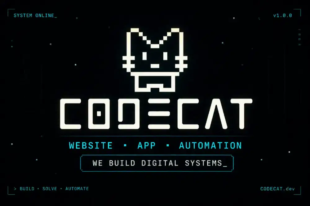 Codecat | Jasa Website, Mobile App & Automation Bisnis