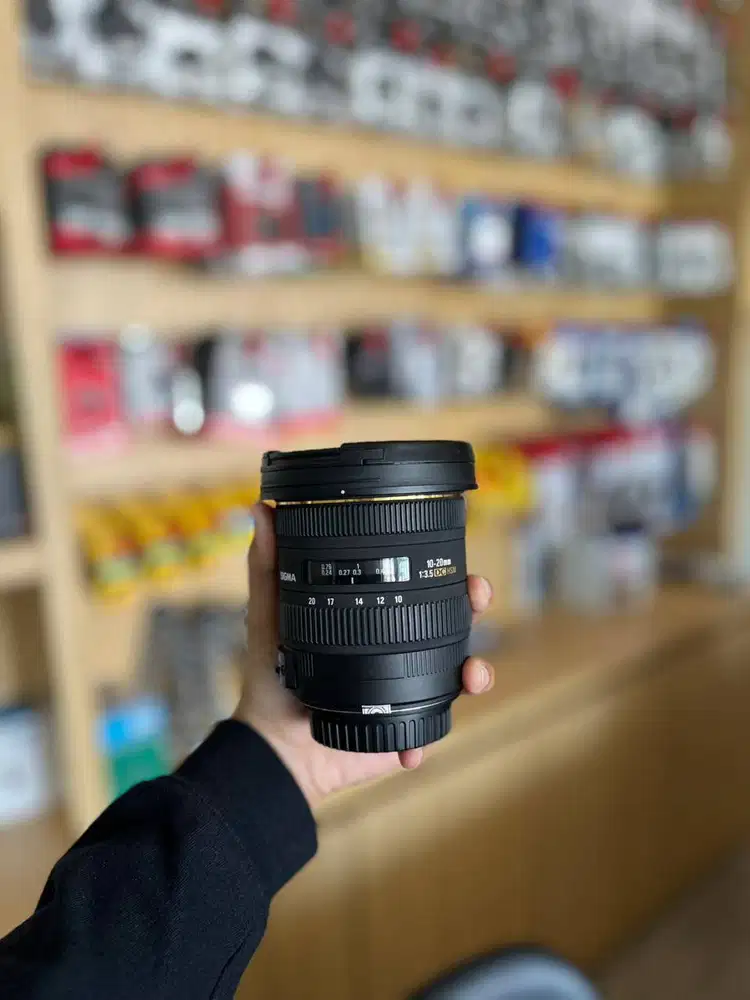 LENSA SIGMA 10-20MM F3.5 FOR CANON