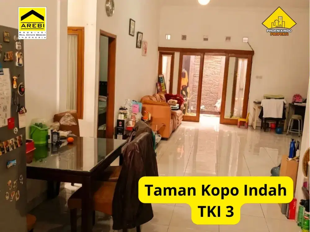 Jual Rumah TKI 3 Bandung | LT 184 m² | 4 KT | Carport 2 Mobil | Rp 2,1 M