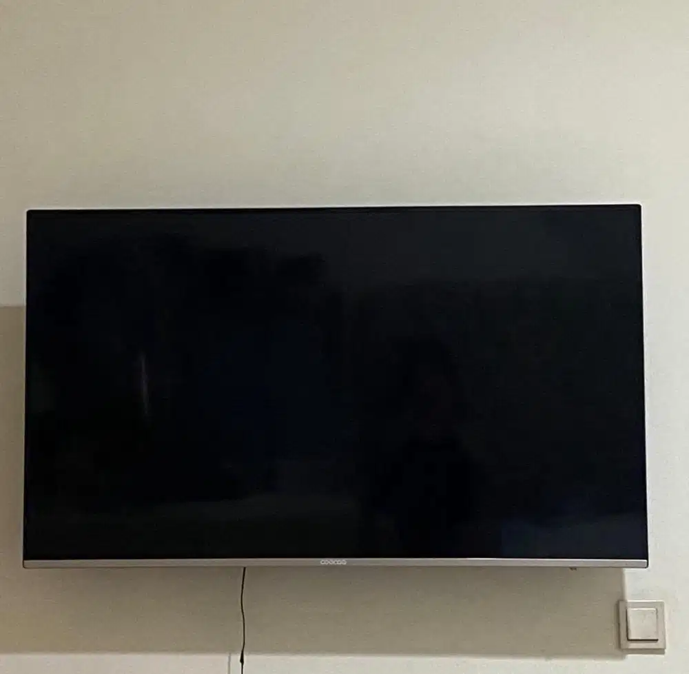 Jual TV Coocaa 50 inch BEKAS kondisi mati