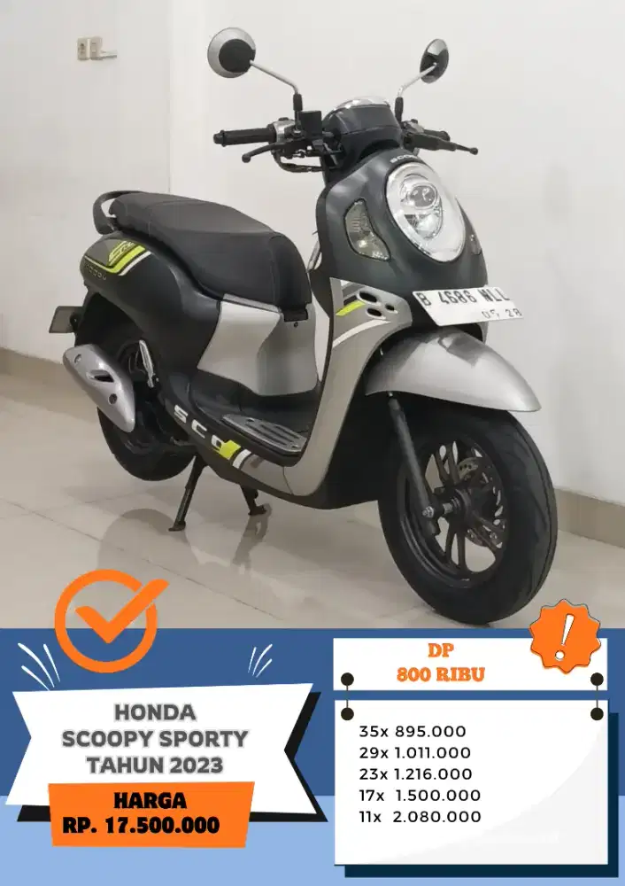 HONDA SCOOPY SPORTY TAHUN 2023