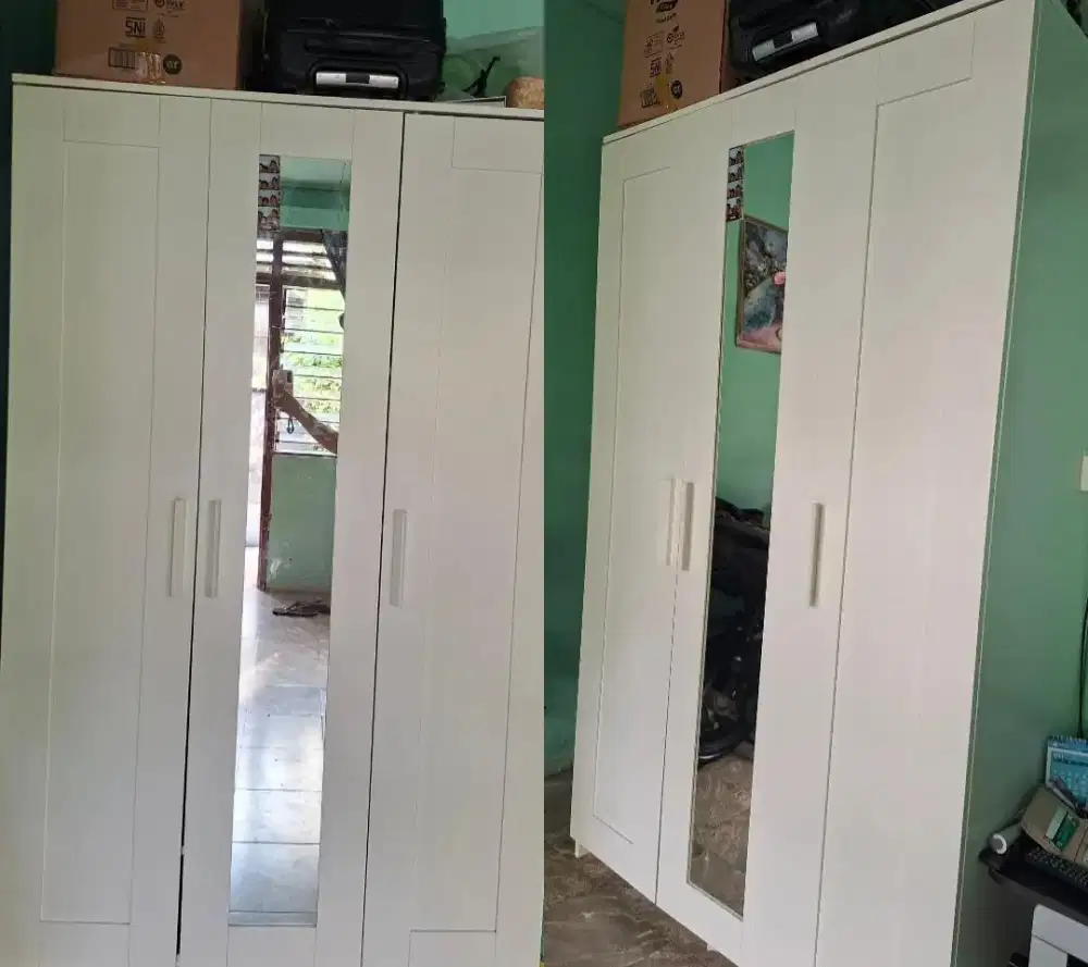 Lemari putih ikea