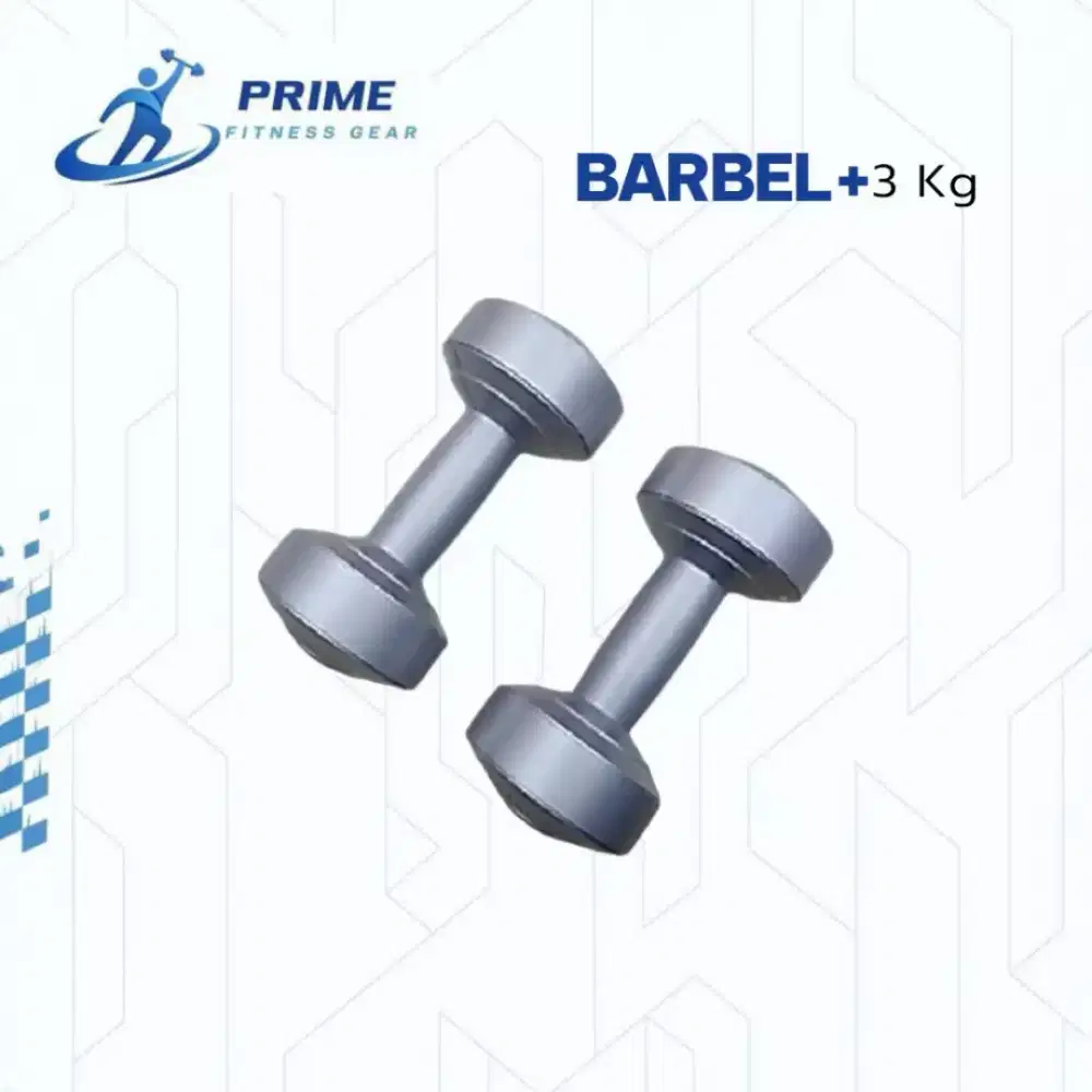 Barbel plastik 3 Kg