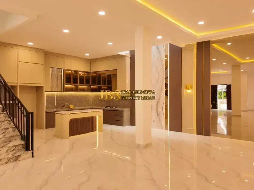 Dijual Rumah Baru 2,5 Tingkat di Komplek Cemara Hijau Jalan Metal - Medan