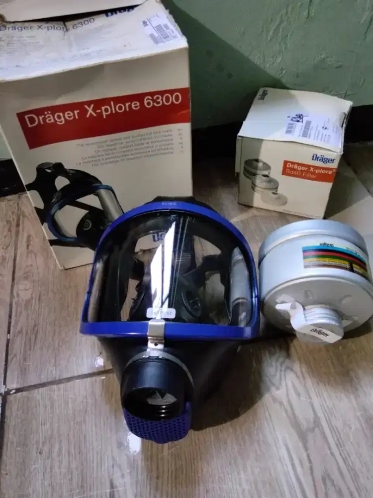 Masker Apd Drager 6300 ori baru