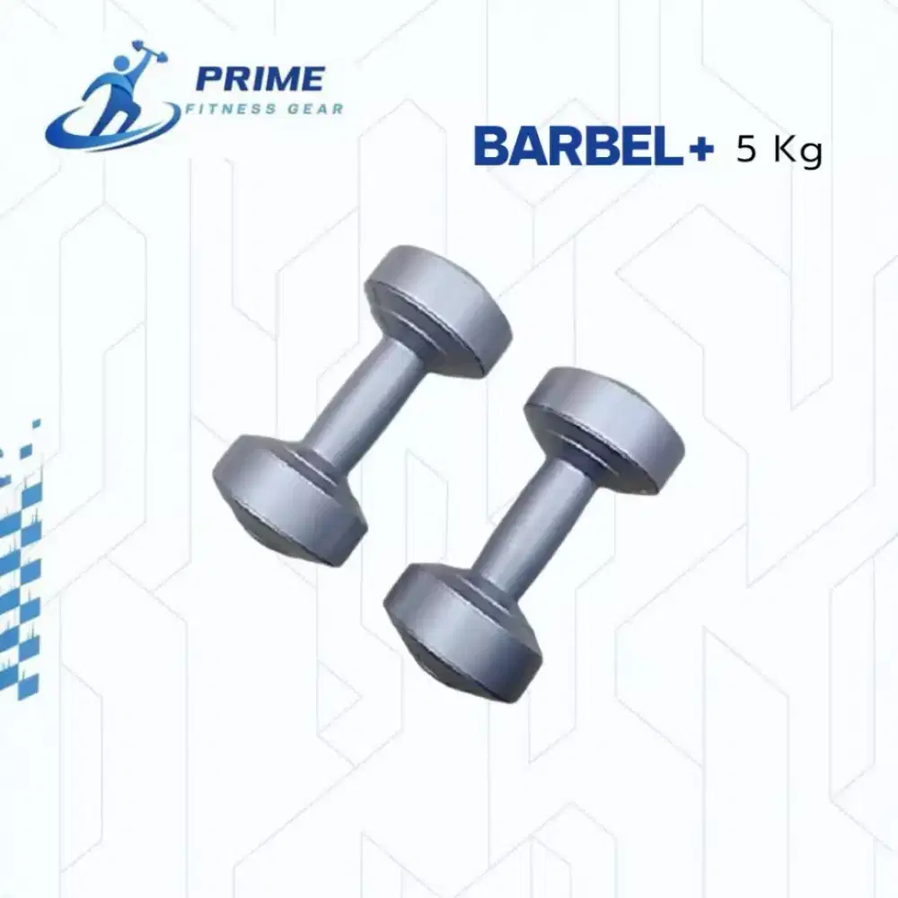 Barbell plastik 5 Kg