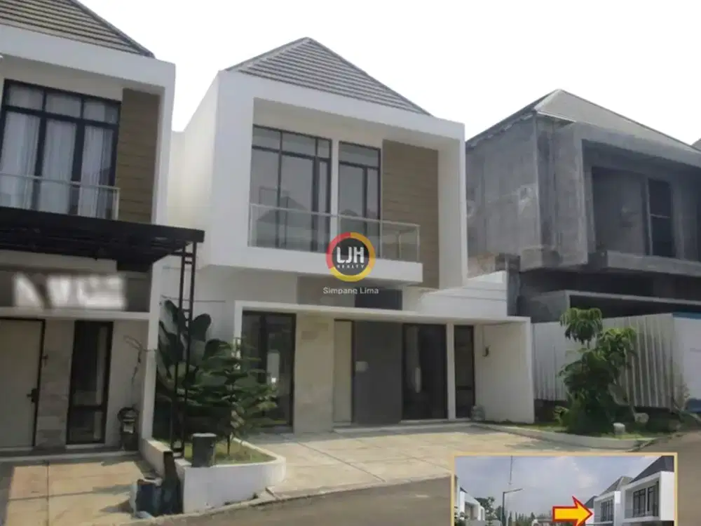 Rumah Modern 2 Lantai di Grandia Metropolis Ngaliyan Semarang Dekat BSB City  Deskripsi: