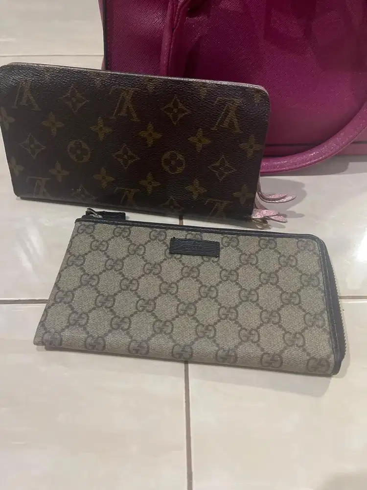 Tas elle original dan dua dompet panjang