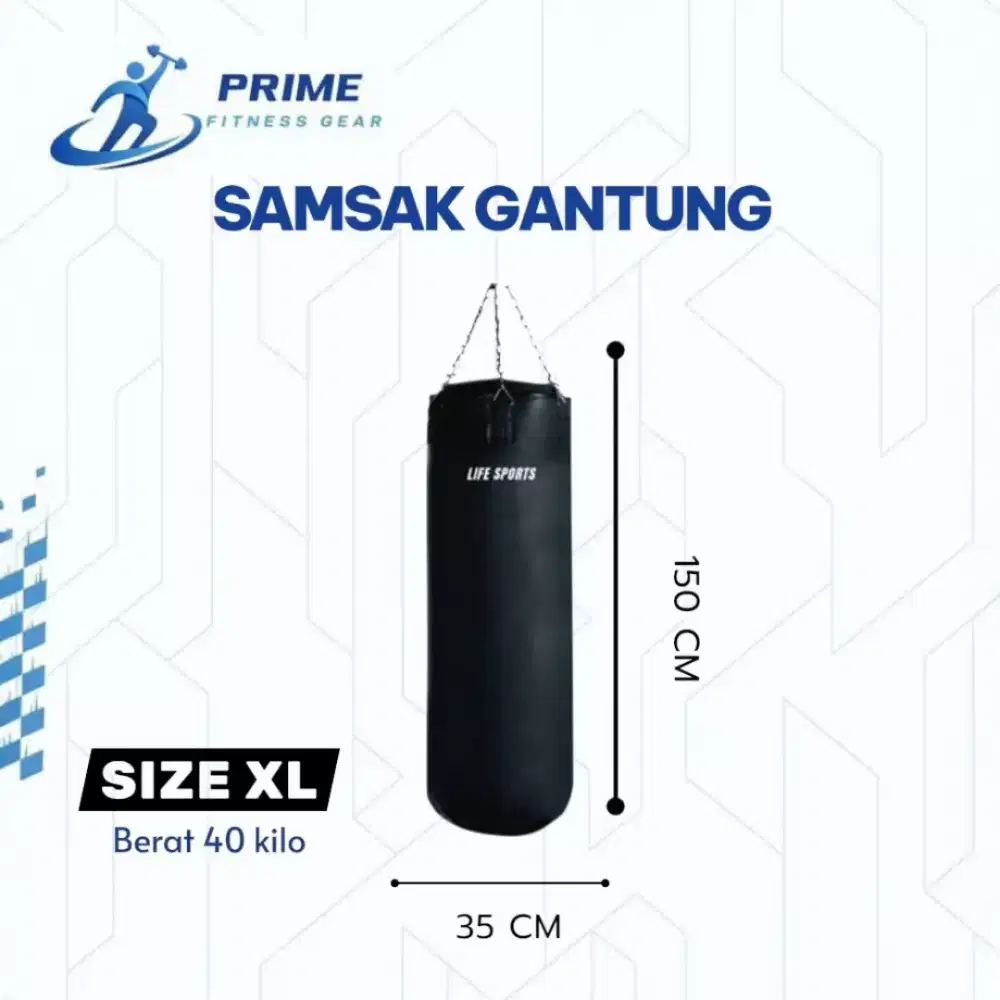 SAMSAK / SANDSAK TINJU GANTUNG UKURAN ( XL )