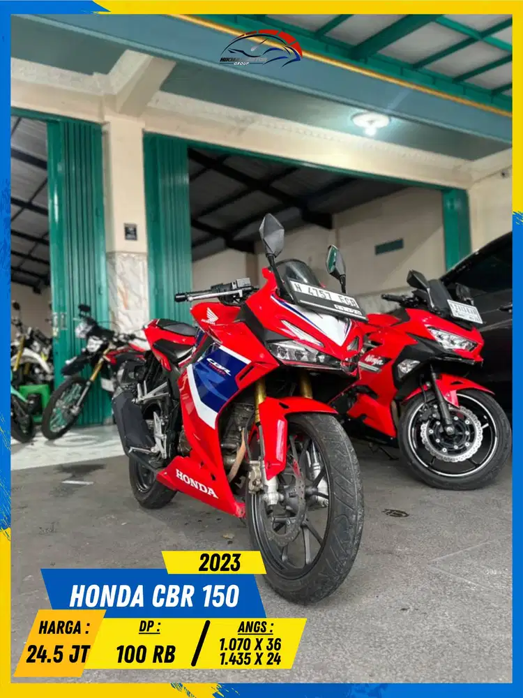 HONDA CBR 150 2023 MESIN GASS POLL MASZEHH HIKMAH MOTOR KEPUH