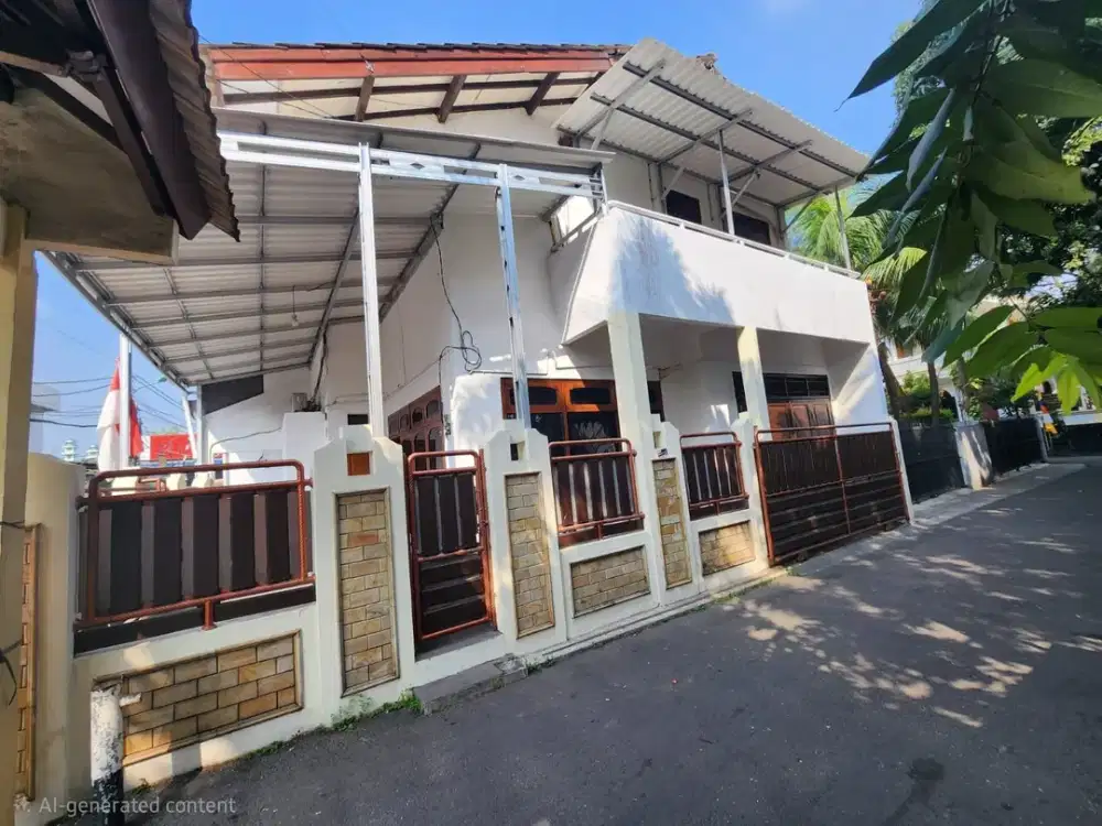 Rumah Hook Asri & Nyaman di Klender Jakarta Timur