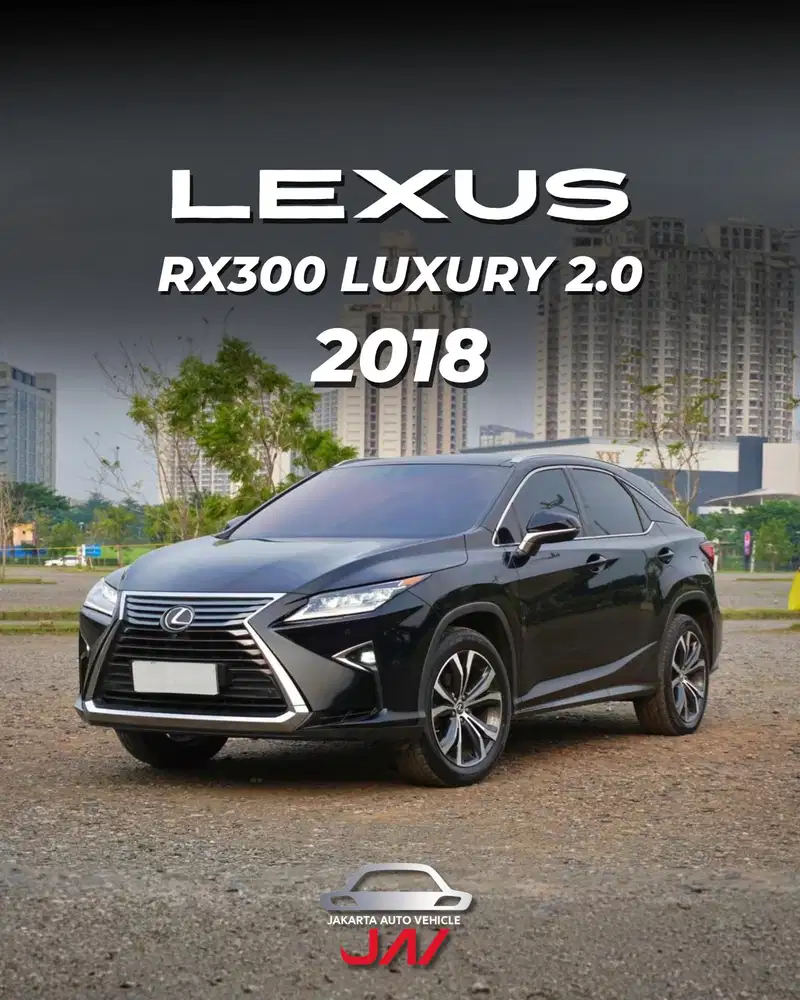 LEXUS RX300 LUXURY 2.0 2018 / LIKE NEW / LOW ODO