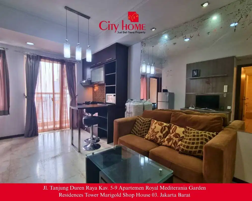 HOT LISTING – DIJUAL UNIT 2BR PREMIUM ROYAL MEDITERANIA GARDEN