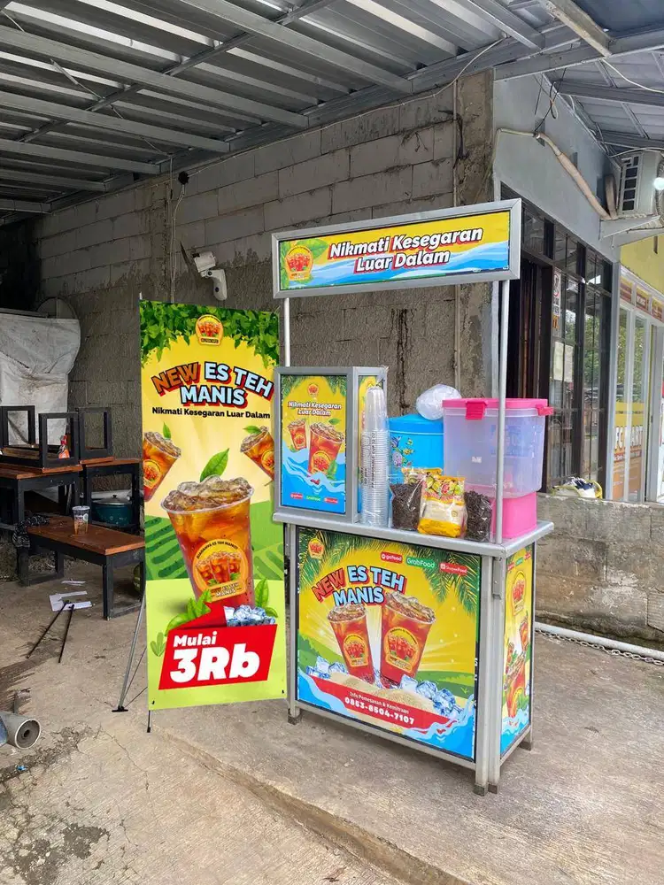 Paket usaha Es Teh - New Es Teh Manis