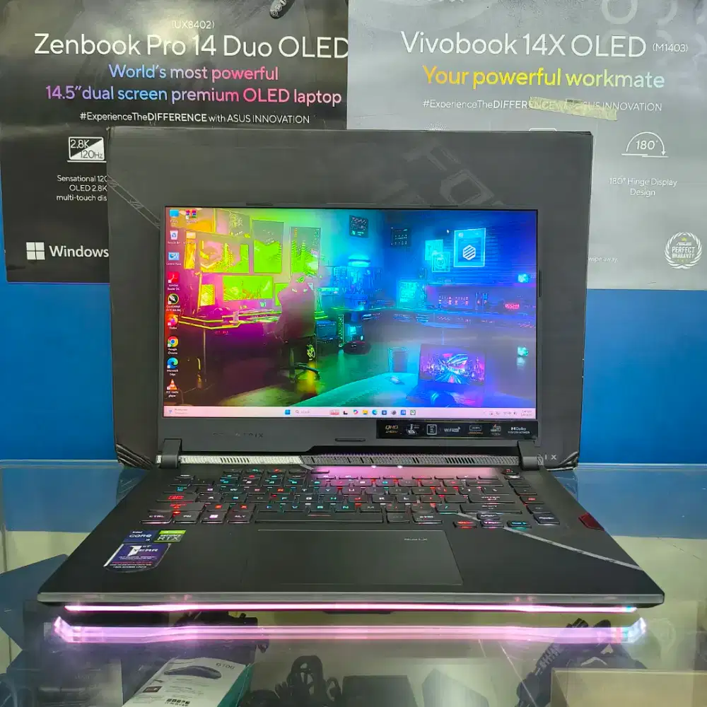 Asus ROG Strix G533ZW i9-12900H Ram-32GB SSD-1TB Nvidia RTX-3070Ti